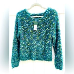 Wild Fable Women's Crew Neck Confetti Sweater Sz Large NWT